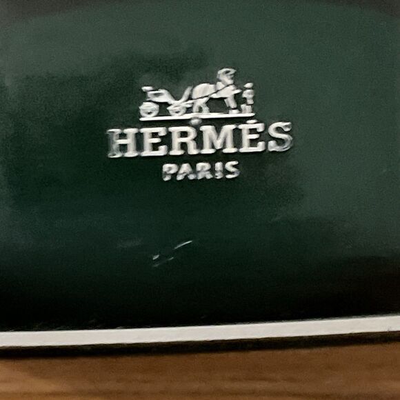 Hermes Perfumed Soap Eau D'Orange Verte 0.8 oz Travel Size Hard Case Paris - Picture 14 of 14